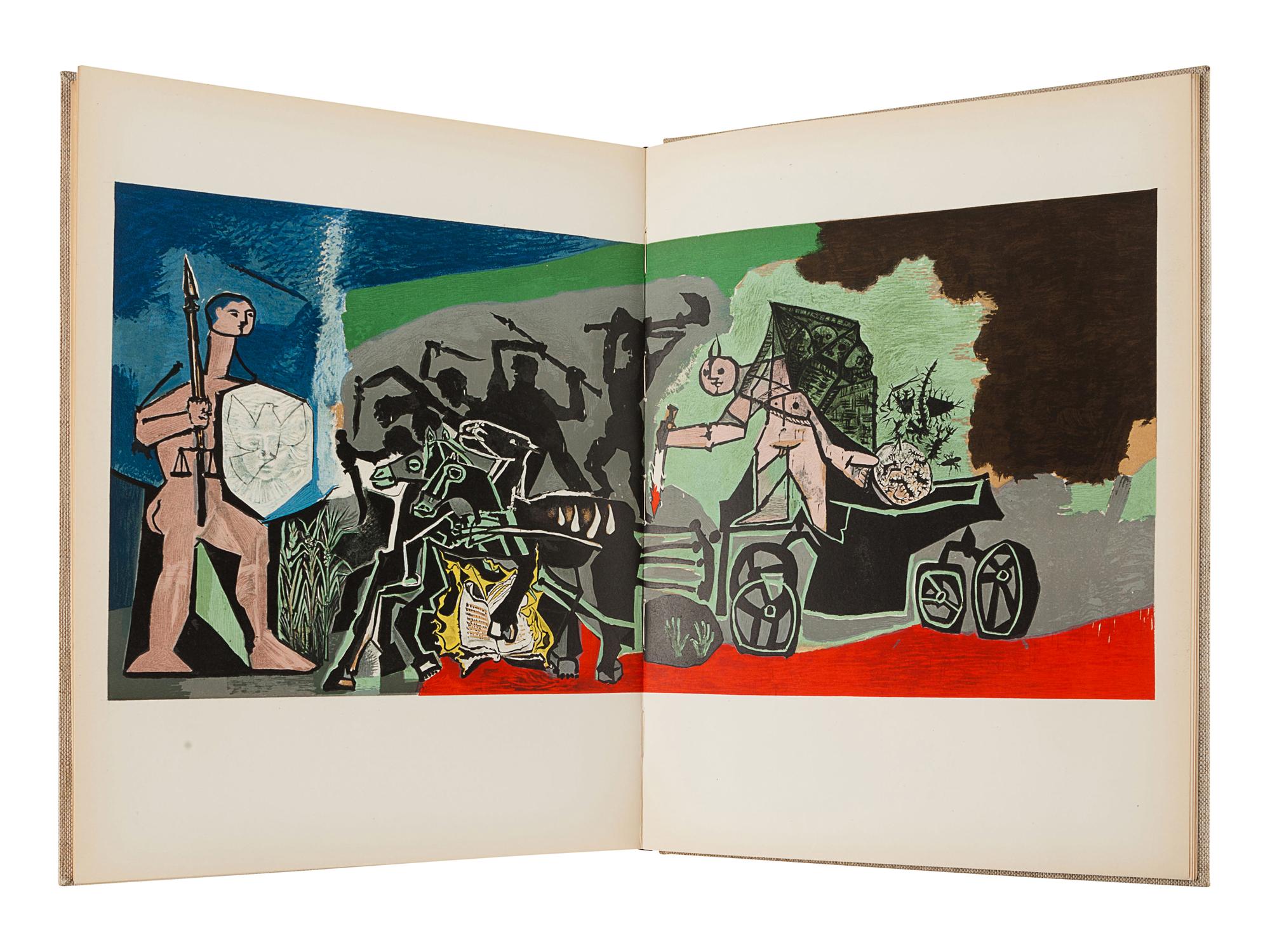PICASSO, Pablo (1881-1973). -- ROY, Claude. La Guerre et la Paix. Paris: Éditions Cercle D’art, 1954.