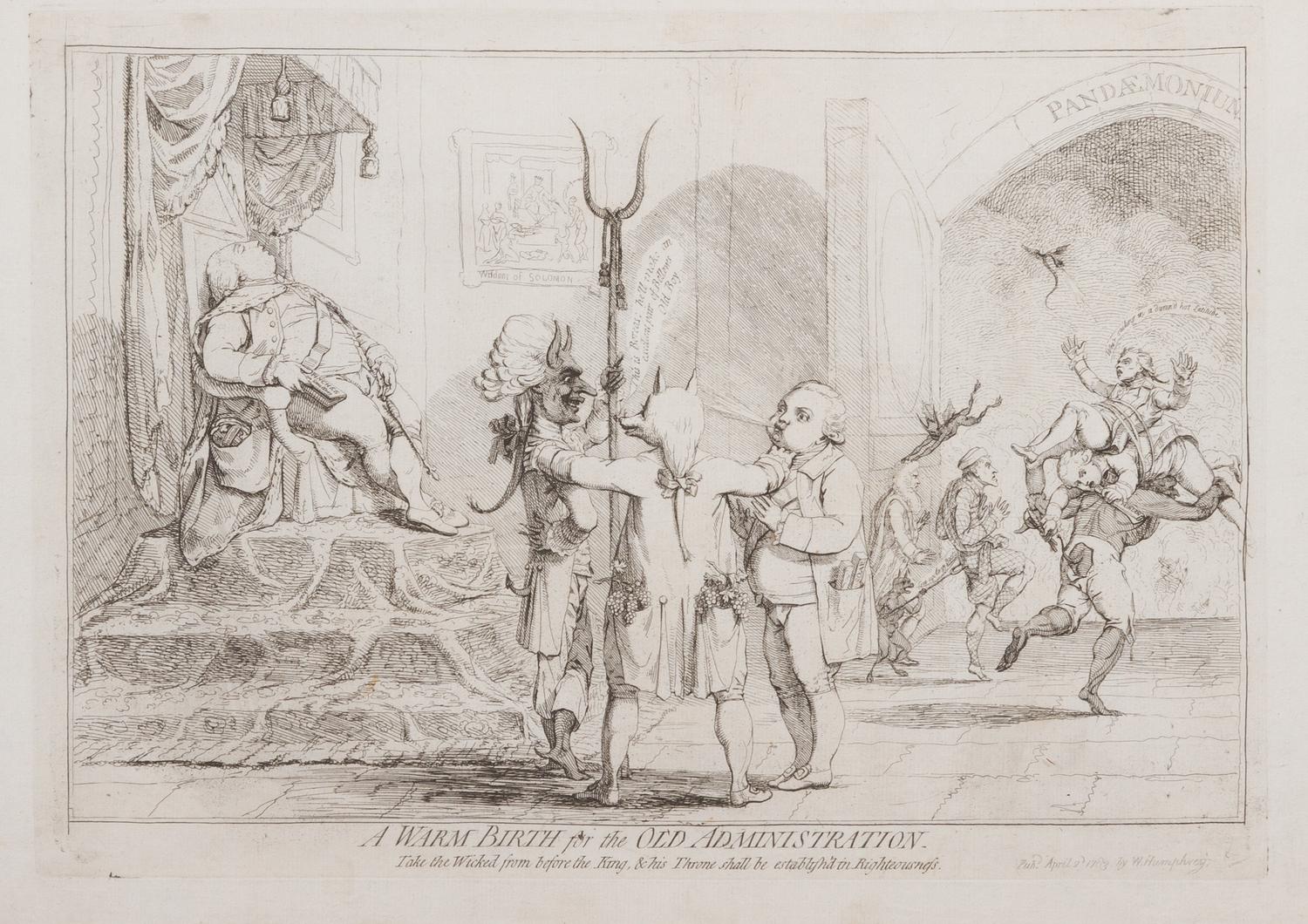 A Group of Six English and American Engravings, Size of largest 25 1/4 x 22 1/4 inches.