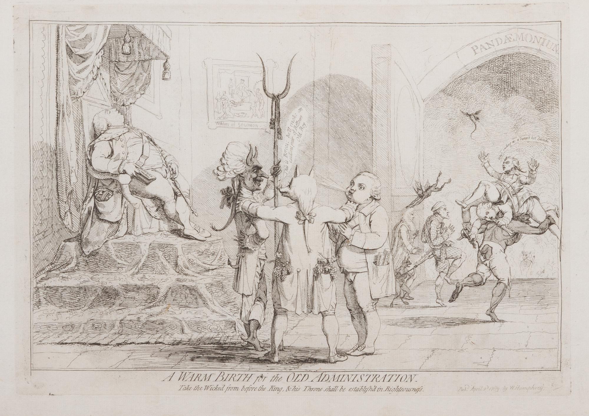 A Group of Six English and American Engravings, Size of largest 25 1/4 x 22 1/4 inches.