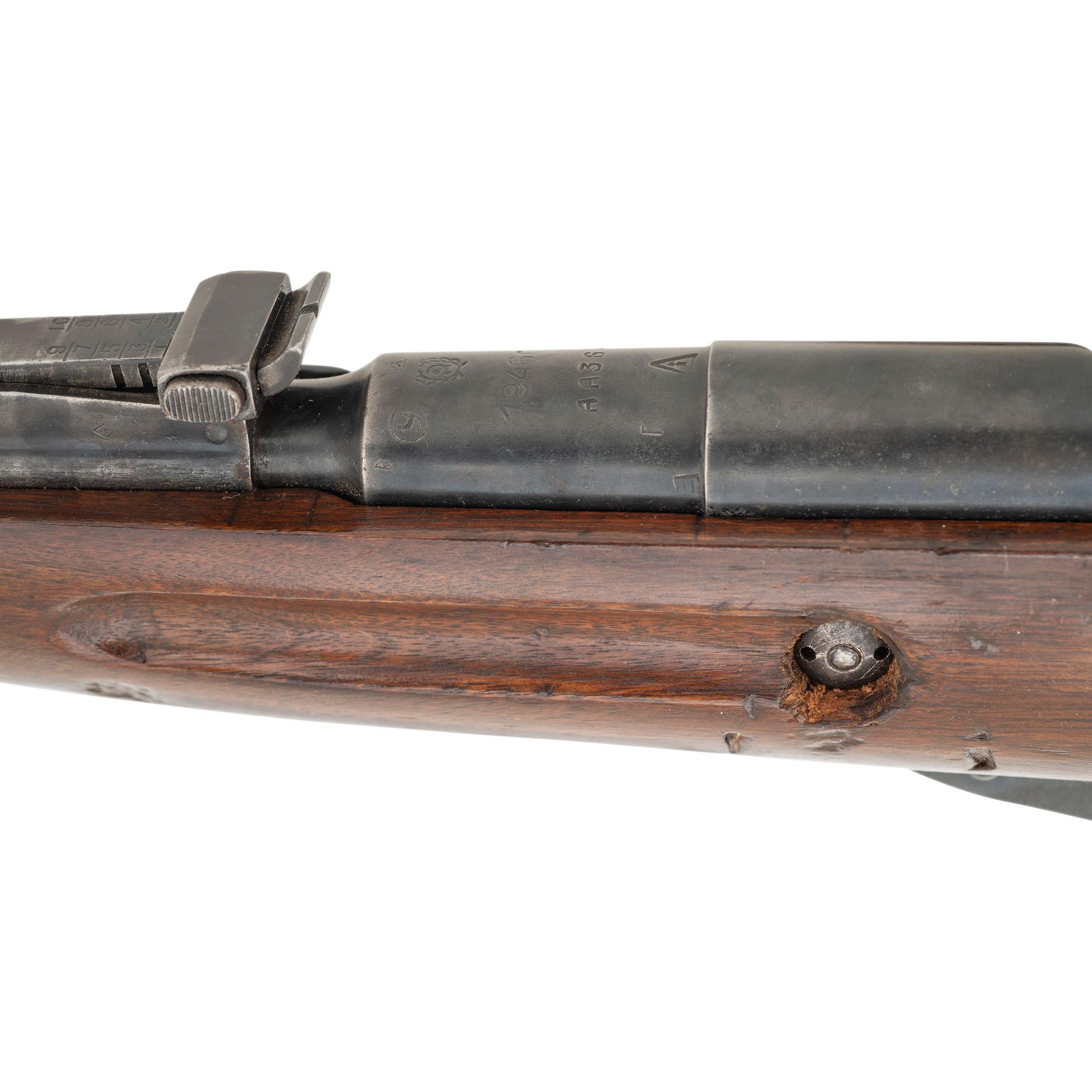 **Izhevsk Soviet Mosin-Nagant M44 Carbine with Folding Bayonet