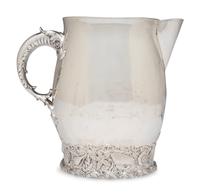 An American Silver Water Pitcher