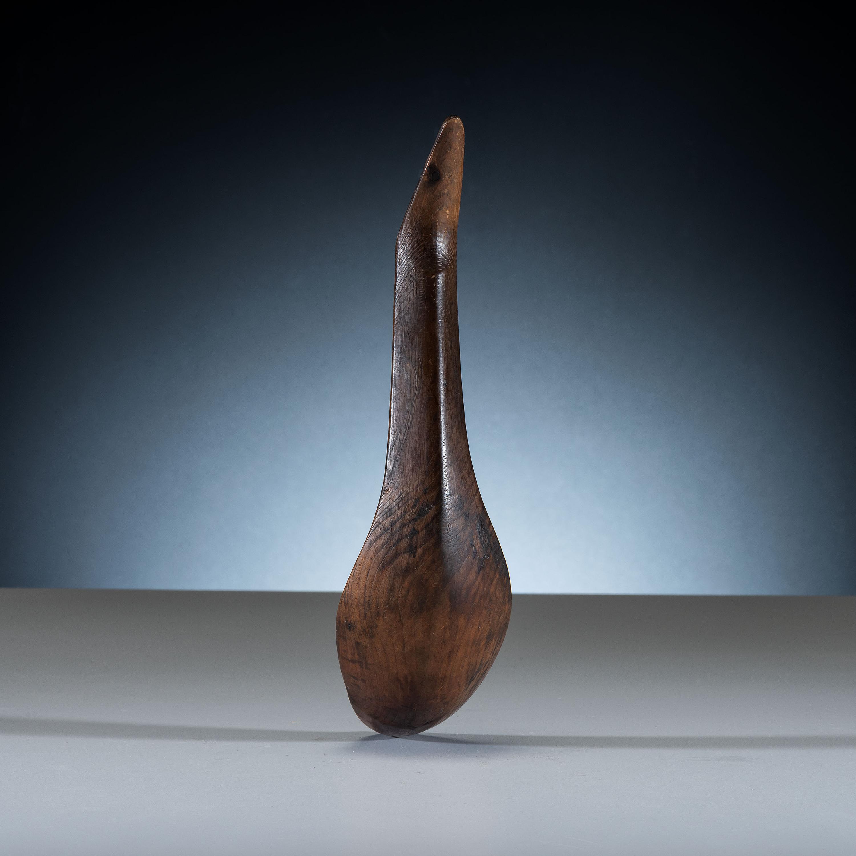 Northwest Coast Carved Wood Spoon