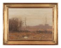 Landscape with Haystacks