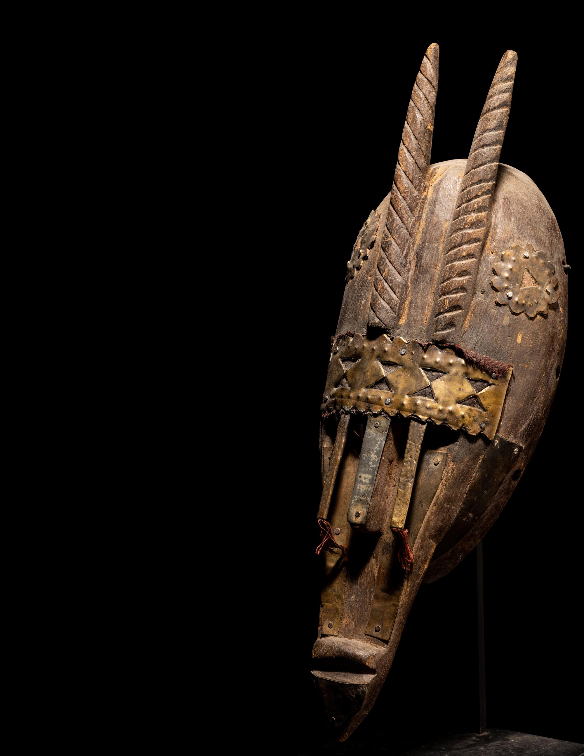 A Bamana or Marka Wood Mask