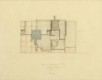 Group of 8 Architectural Drawings from The Crooks' House, 1976