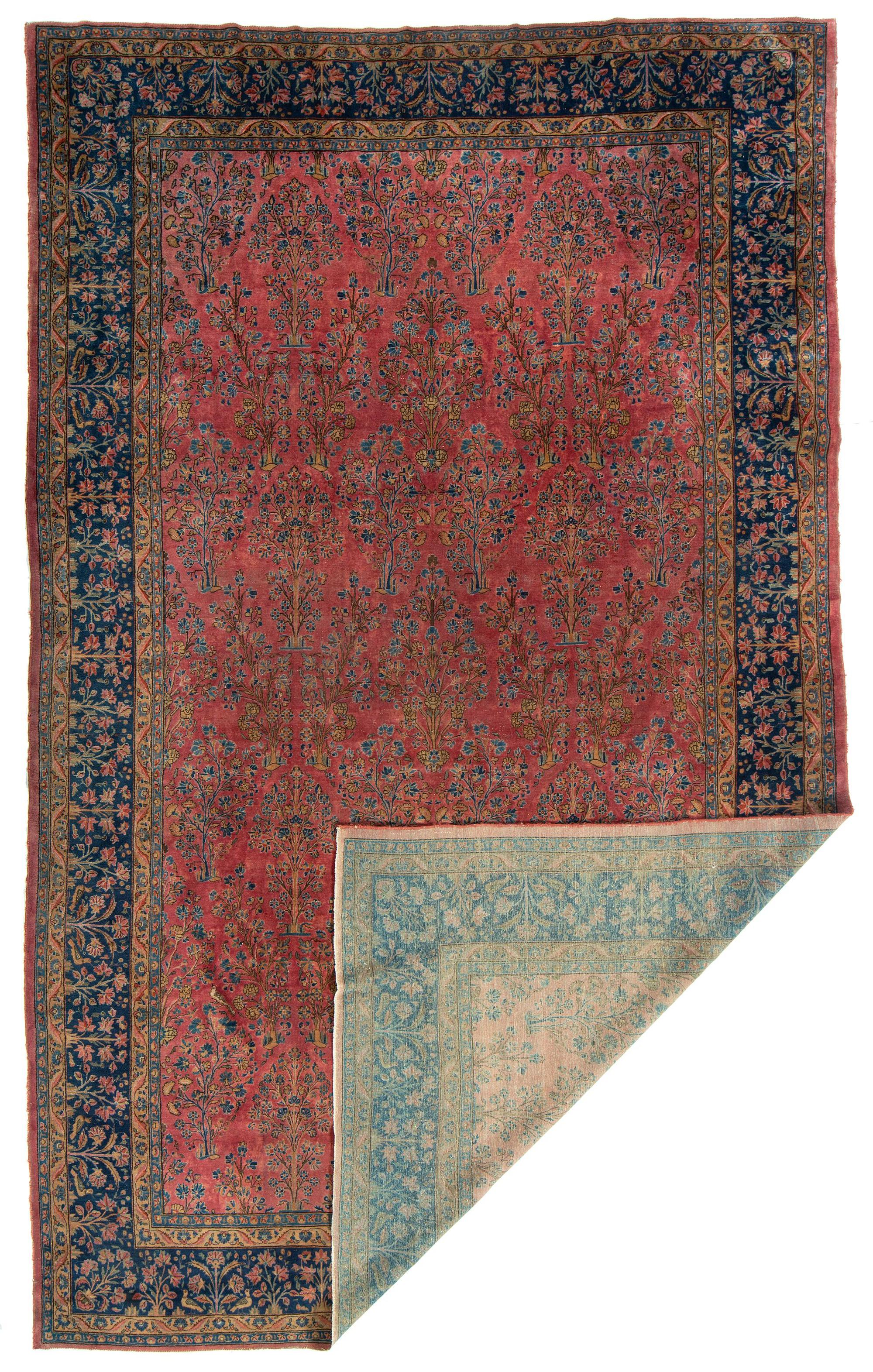 A Kashan Wool Rug