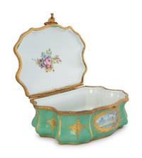 A French Gilt Bronze Mounted Porcelain Box — 19TH CENTURY