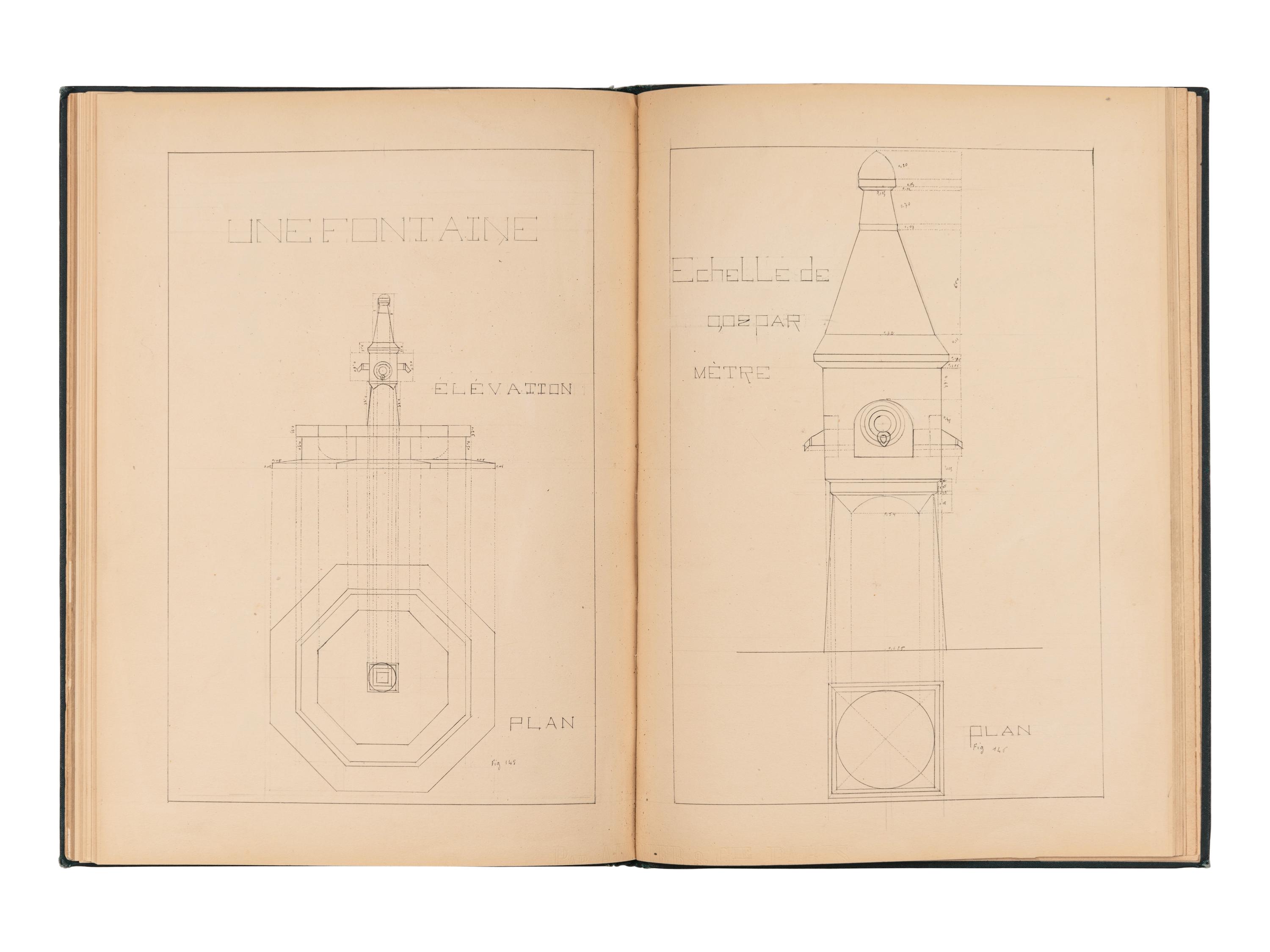 [MANUSCRIPT - MATHEMATICS]. “Géométrie.” Paris, 1901-1902.