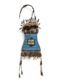 Kiowa Beaded Strike-a-Light Bag