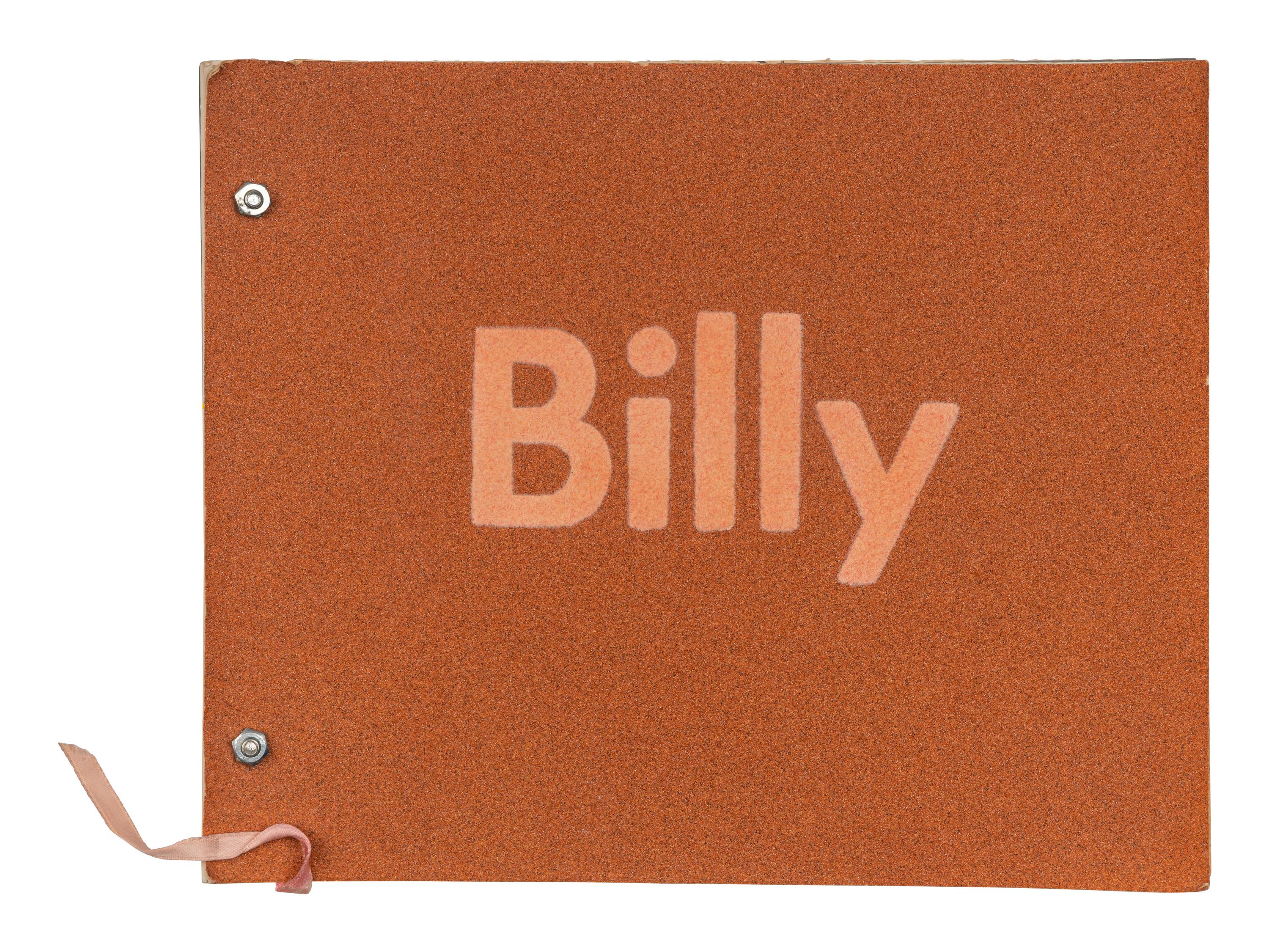 [ARTIST'S BOOK]. BENGSTON, Billy Al (b. 1934). Billy . Los Angeles: Los Angeles County Museum of Art, 1968.