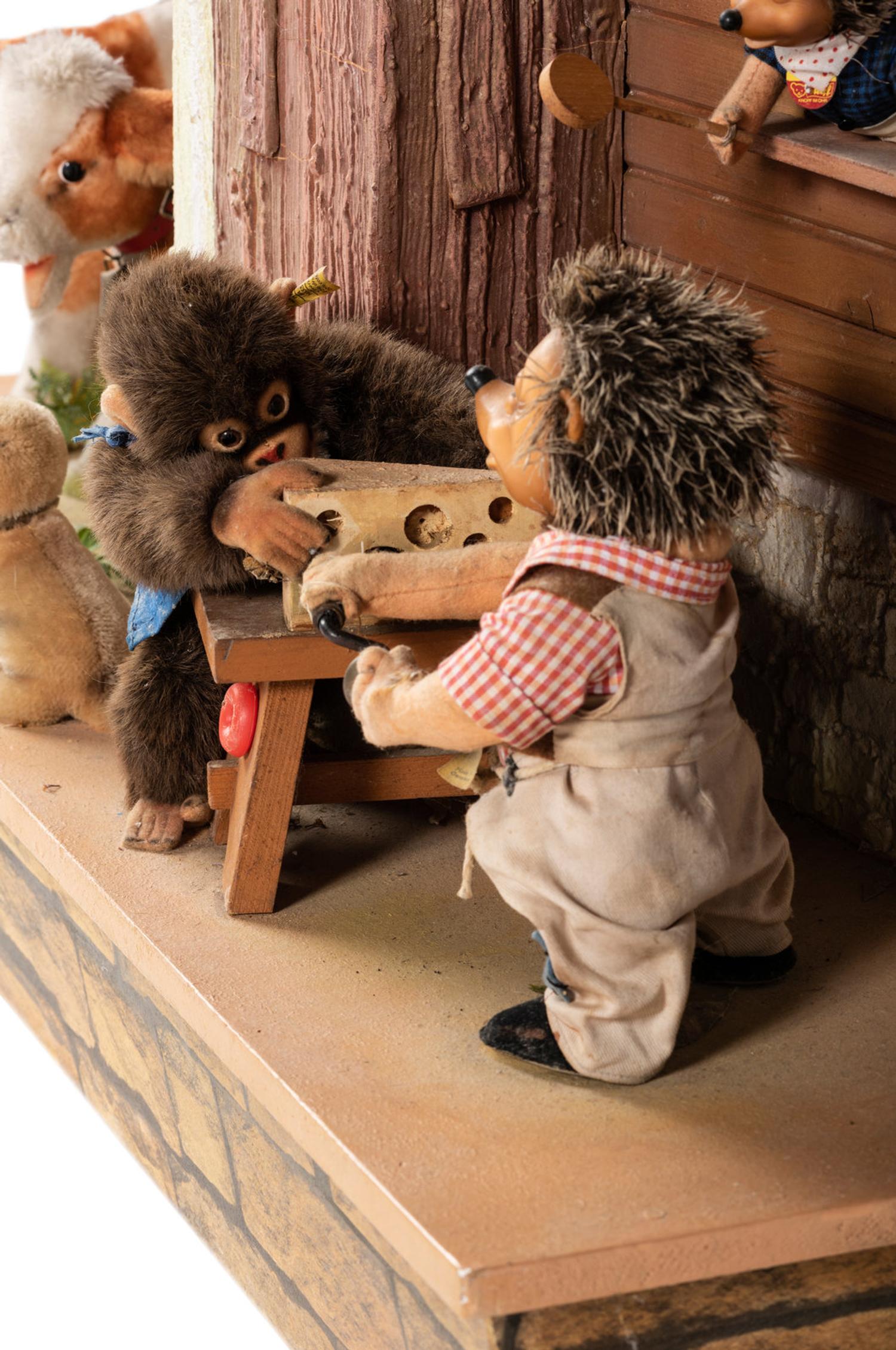 A Large Steiff Store Display Automaton