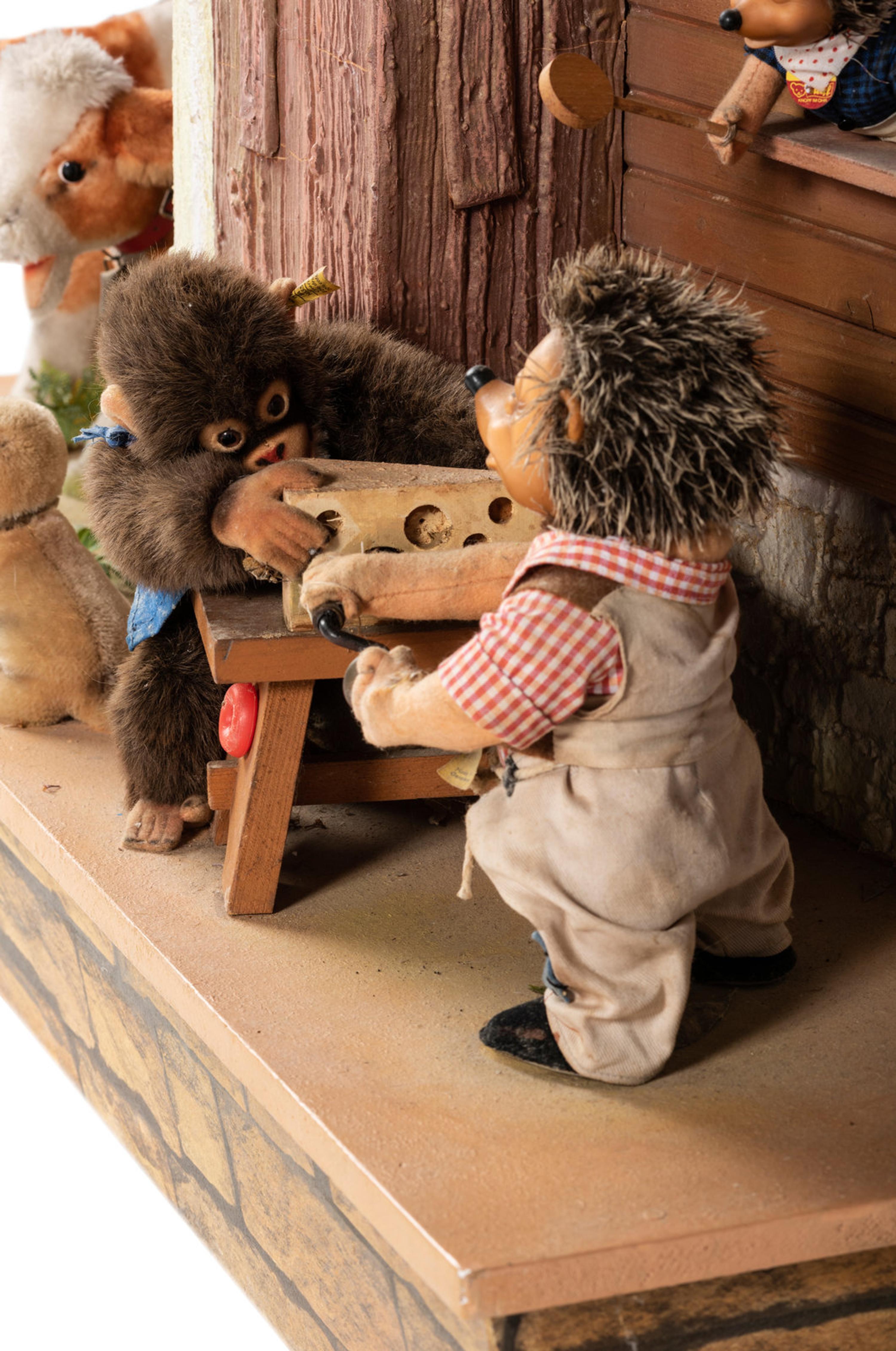 A Large Steiff Store Display Automaton