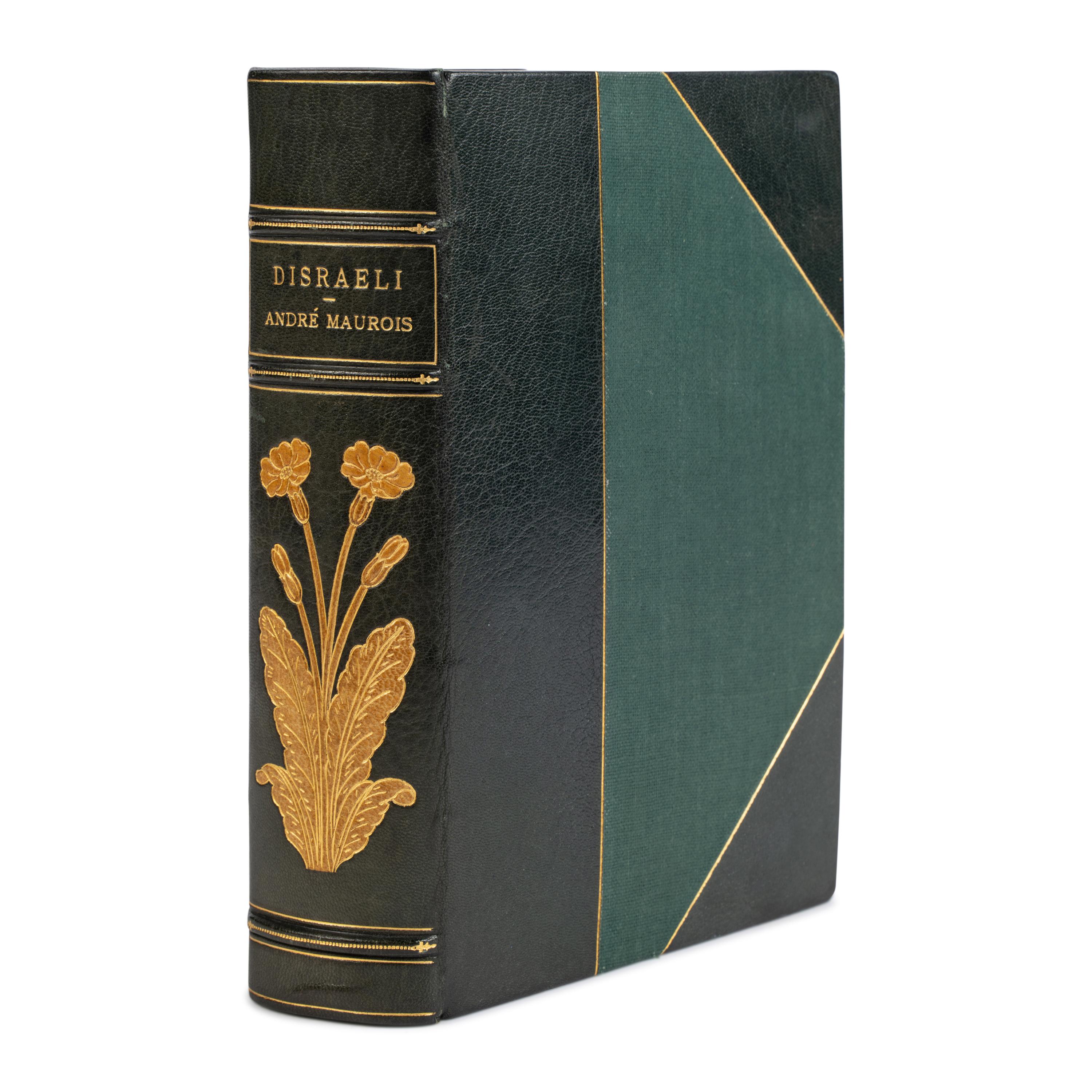 [Binding]. [Disraeli, Benjamin (1804-1881)]. -- Maurois, Andre (1885-1967)]. Disraeli A Picture of the Victorian Age . New York: Appleton and Company, 1931.