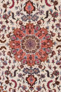 A Tabriz Silk and Wool Rug
