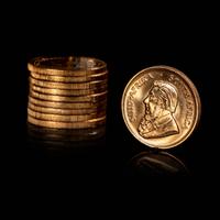 A Group of Twelve South African Kruggerrand 1 oz. Gold Coins