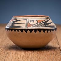 Maria Martinez (San Ildefonso, 1884-1980) Polychrome Pottery Bowl