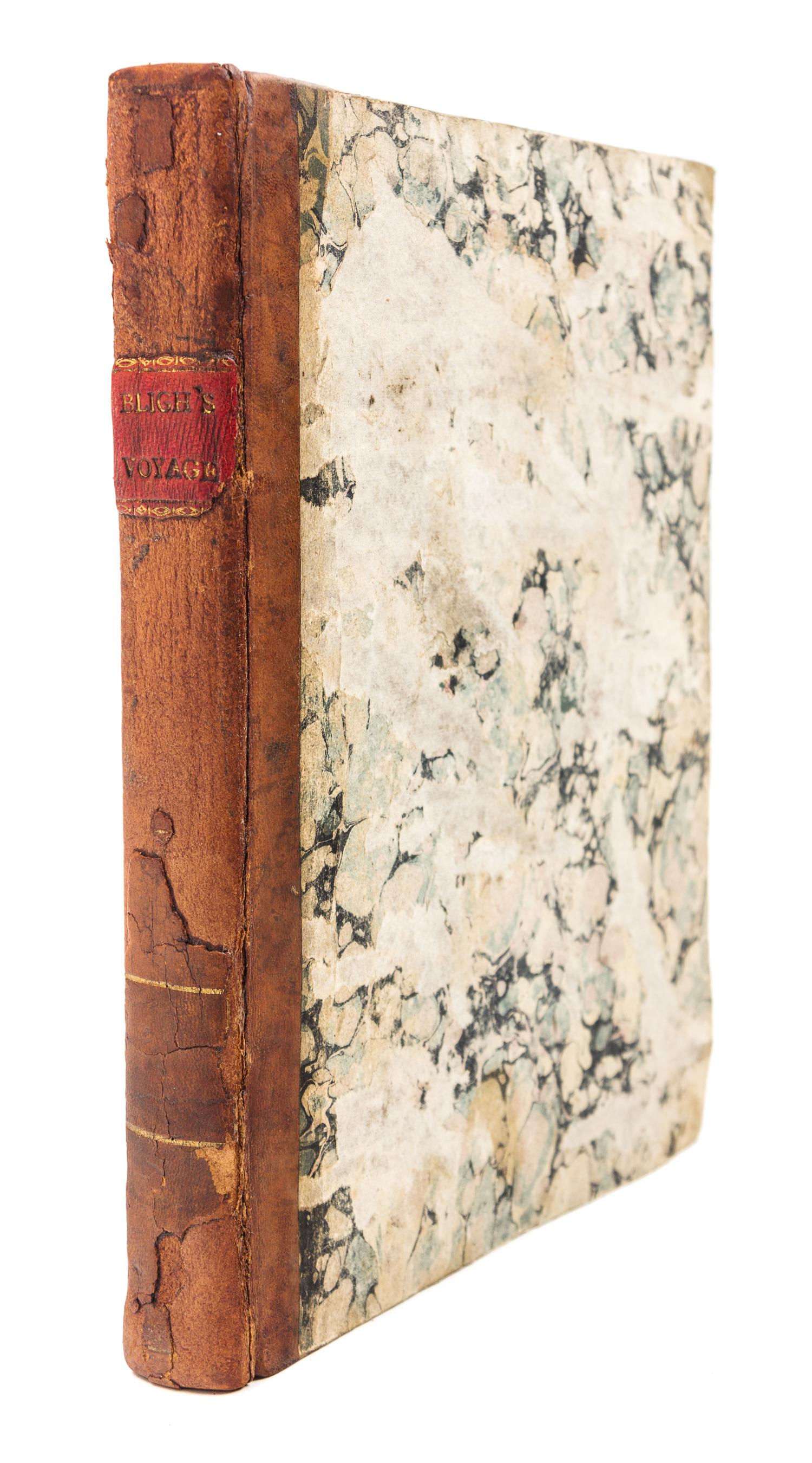 BLIGH, William (1754-1817). A Voyage to the South Sea. London, 1792. FIRST EDITION.