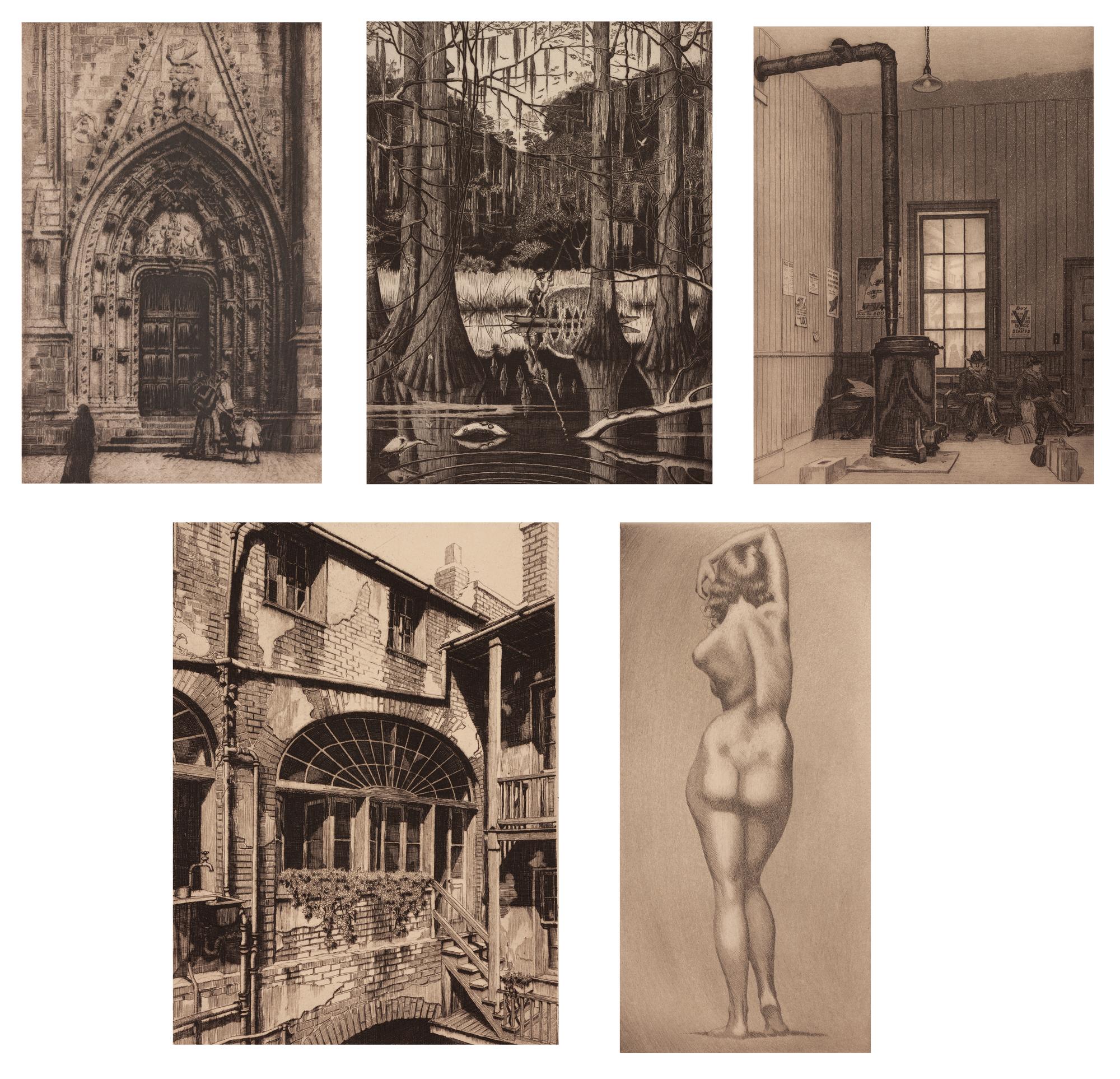 Five Etchings
