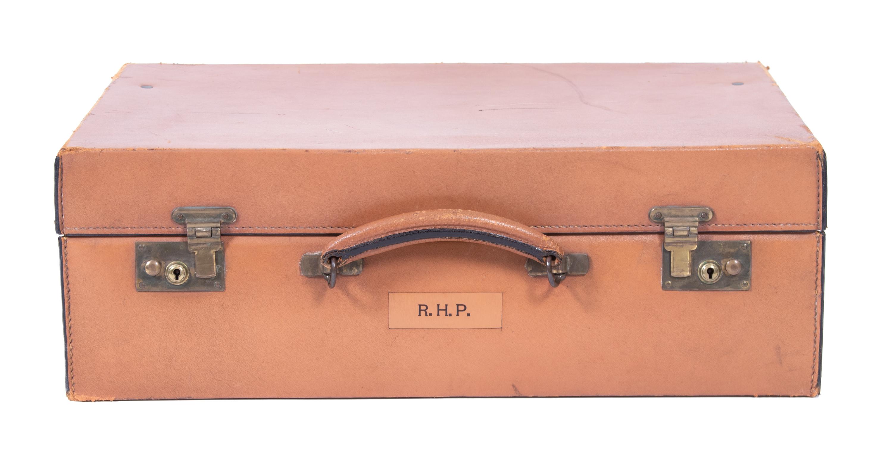 An English Leather Travel Case — By Peal & Co., Ltd. for Brooks Brothers