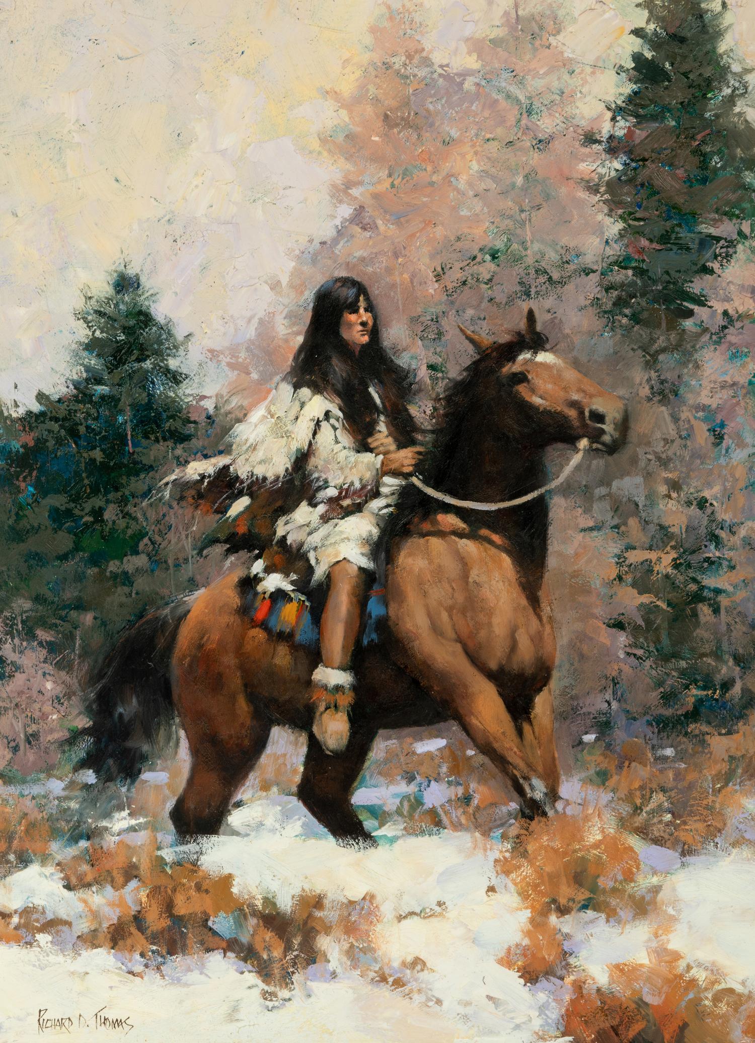 Woman Riding