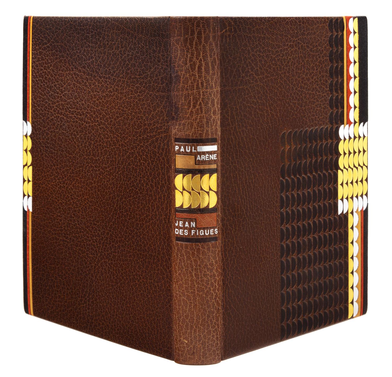[BINDINGS]. [LÉOTARD, GENEVIÈVE - BINDER]. A group of 3 works in fine Art Deco bindings by Léotard.