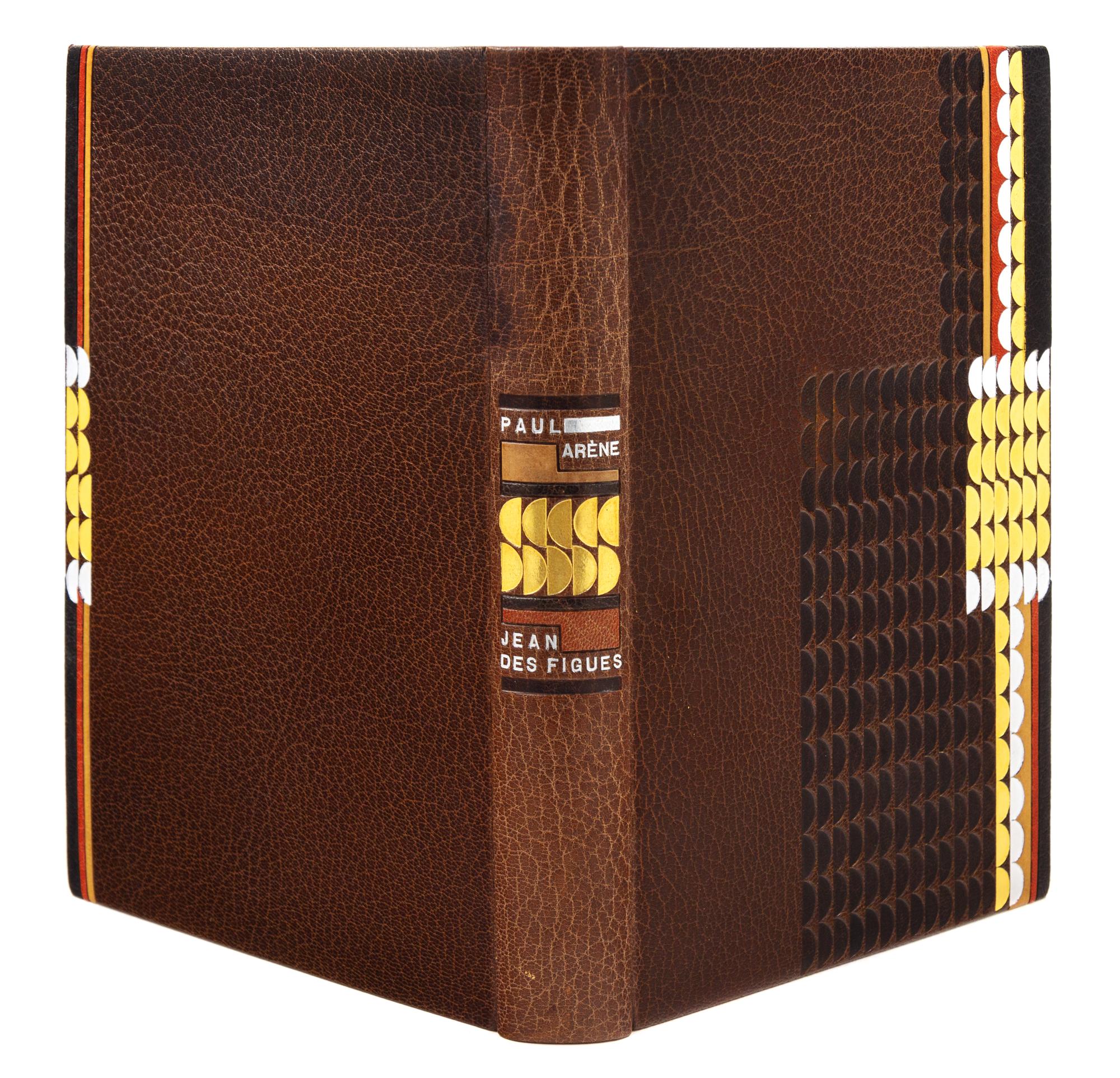 [BINDINGS]. [LÉOTARD, GENEVIÈVE - BINDER]. A group of 3 works in fine Art Deco bindings by Léotard.
