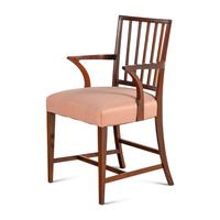 A George III Style Mahogany Armchair