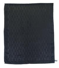 An Hermes Black Oblong Scarf, 72" x 28".