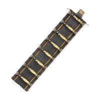 Stambolian, Sterling Silver and Yellow Gold Bracelet and Ring
