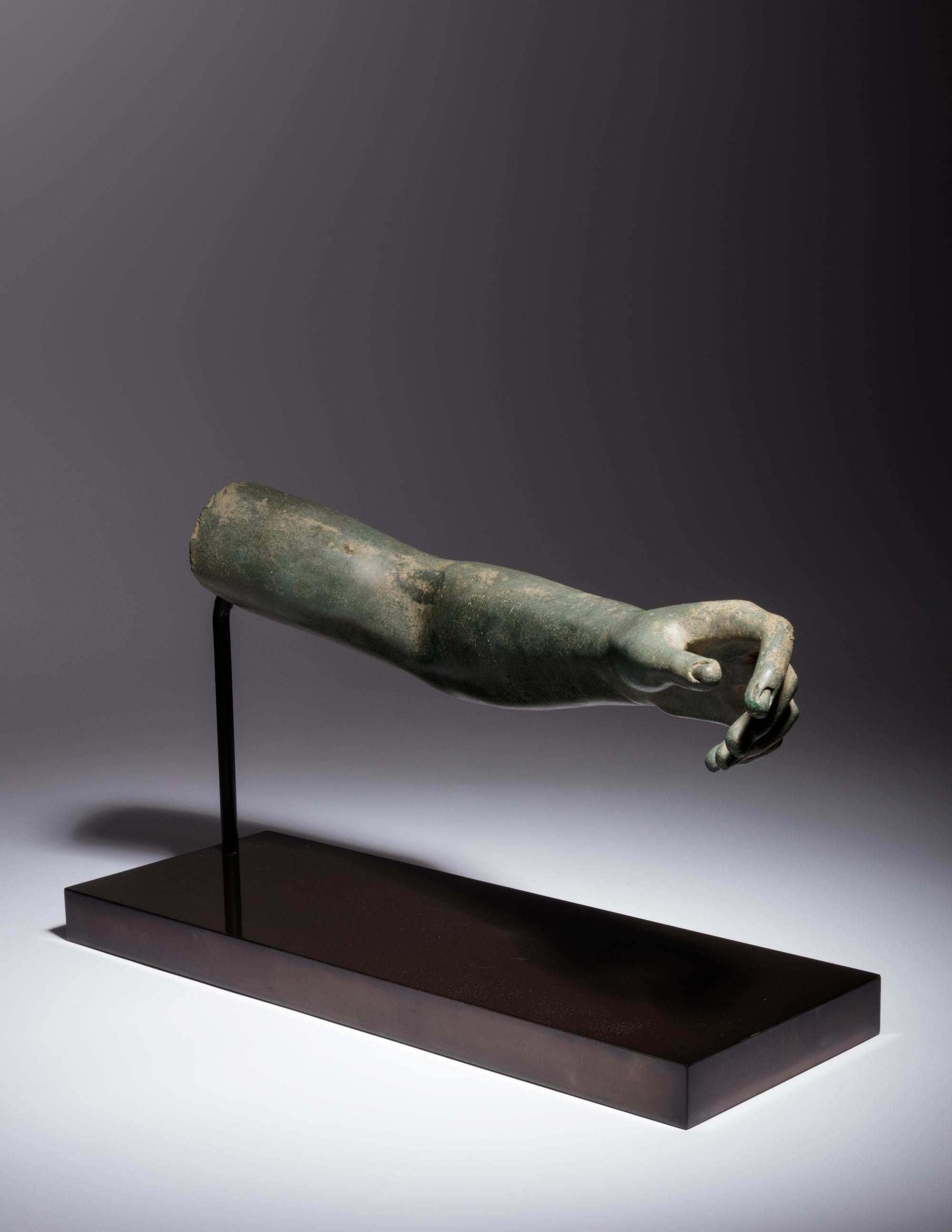A Late Hellenistic or Roman Bronze Arm