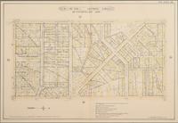 A group of 5 maps of Chicago streets, comprising: