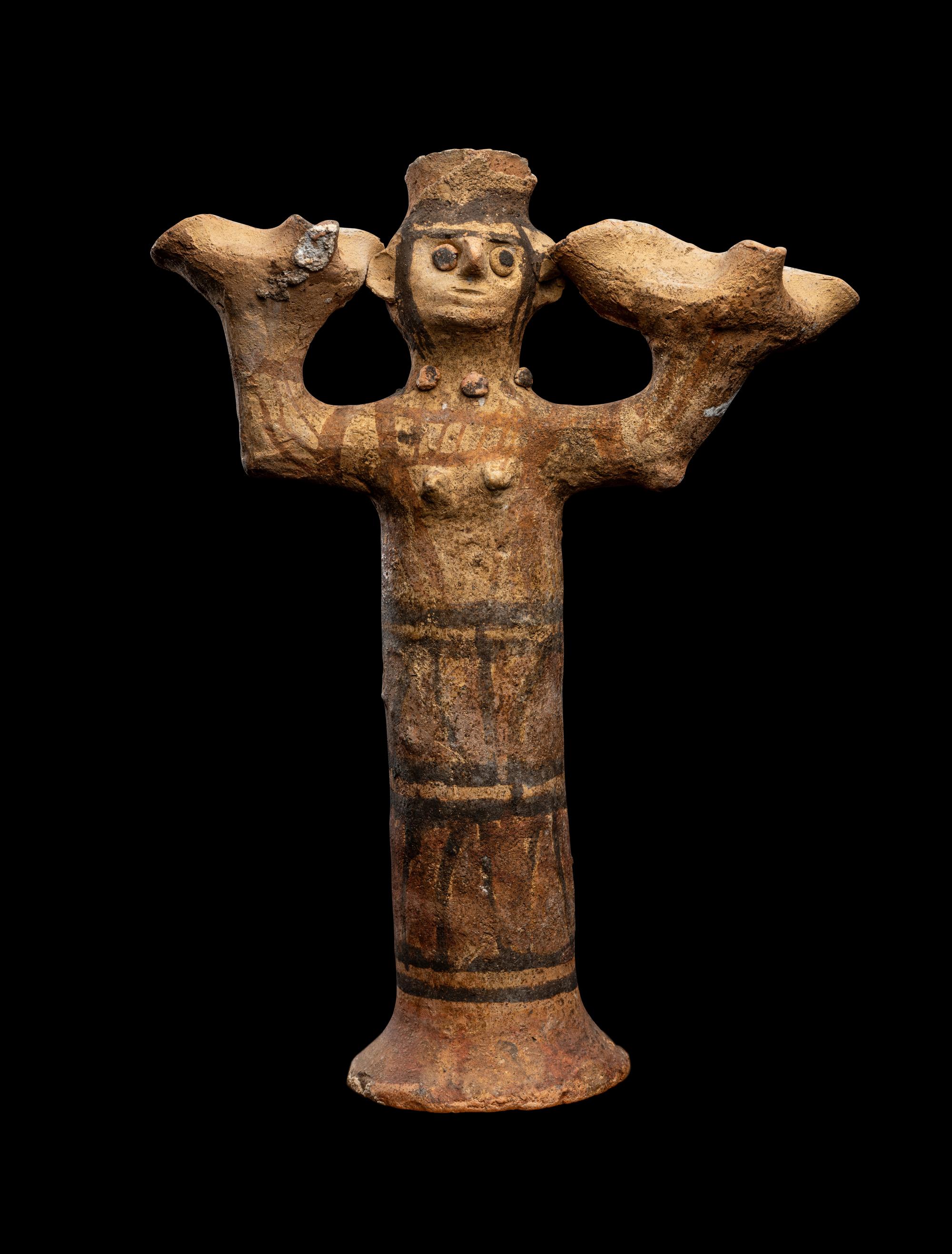 A Canaanite Pottery Figure