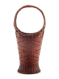 A Japanese Bamboo Ikebana Basket