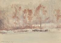 Snowy Landscape, 1917