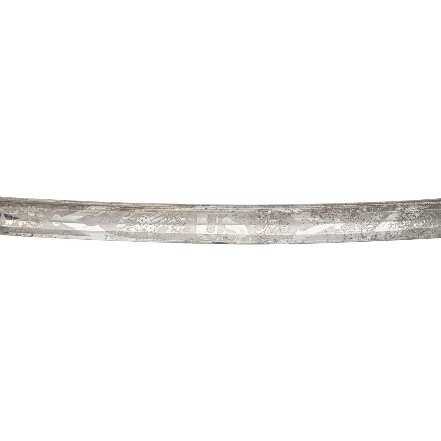 Presentation Cavalry Officers Saber of Captain John Detweiler 9th PA Cavalry by Sauerbier