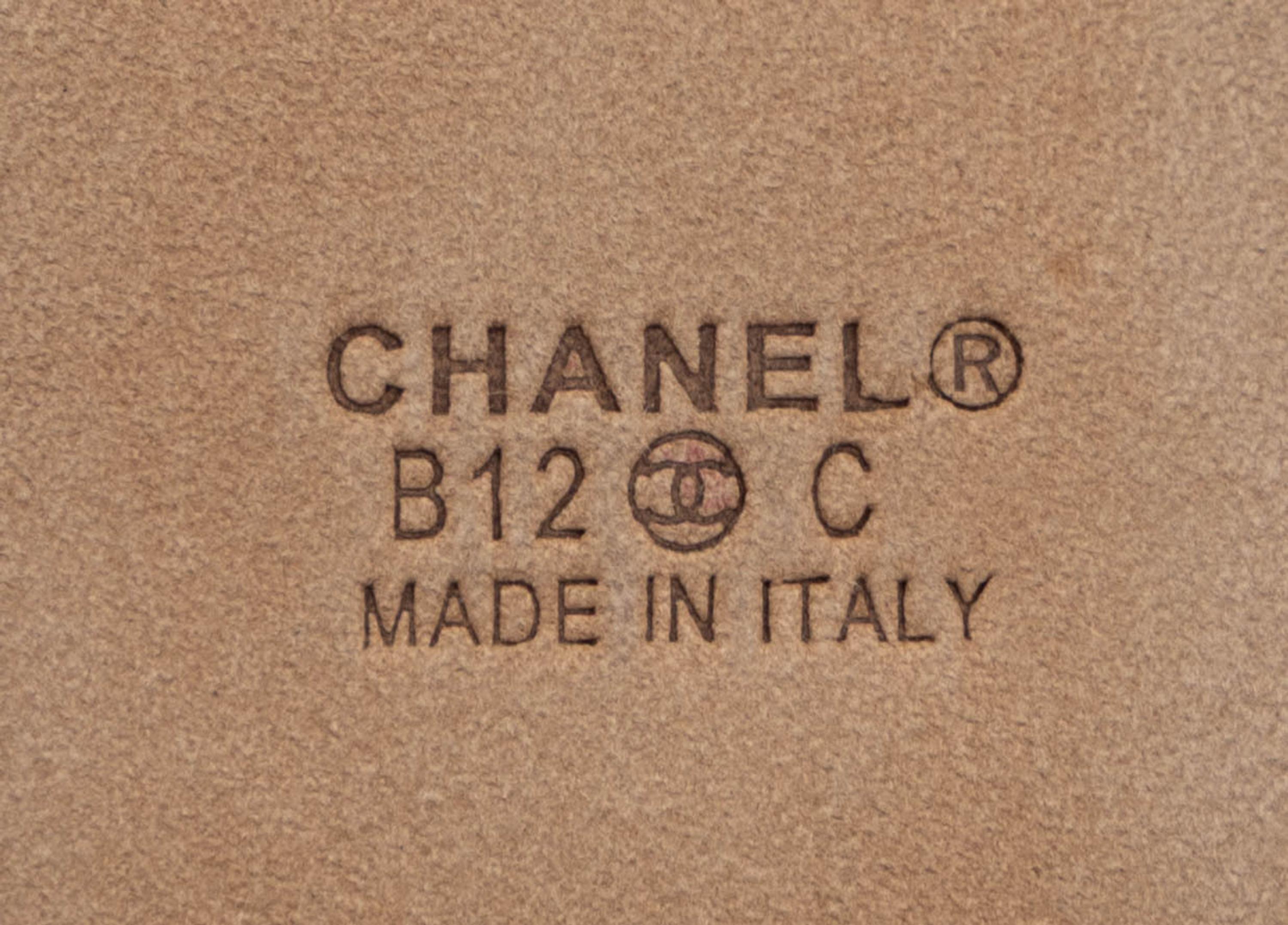 Chanel, Quilted Leather & Chain Belt