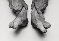 John Coplans (1920-2003) Hands Holding Feet, 1985