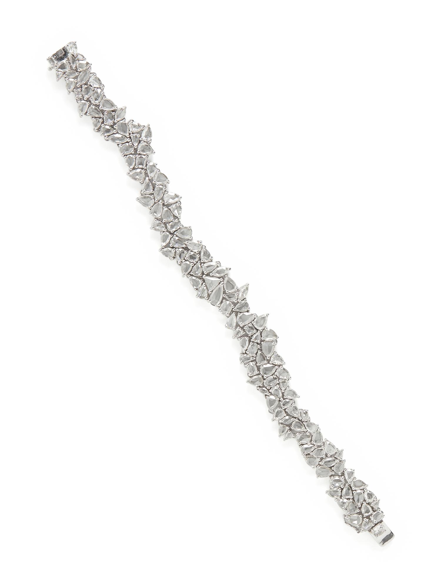 WHITE GOLD AND DIAMOND BRACELET