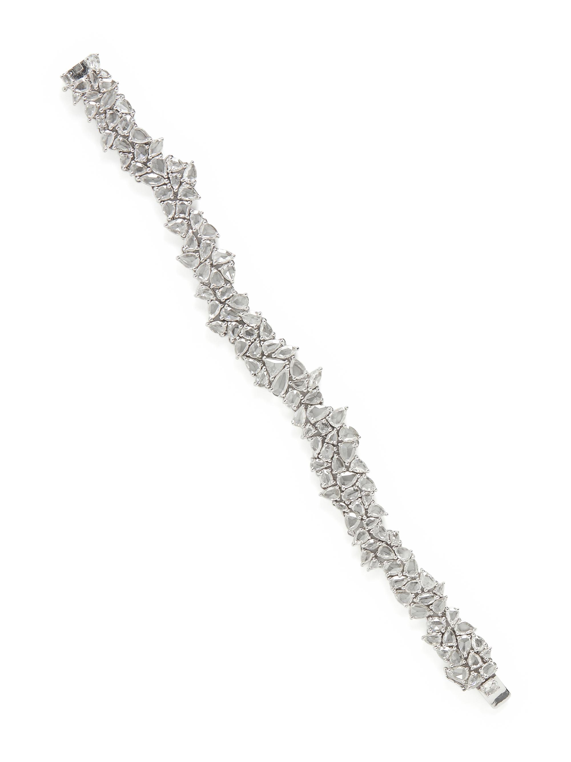 WHITE GOLD AND DIAMOND BRACELET
