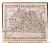 MITCHELL, Samuel Augustus (1792-1868). Mitchell’s New General Atlas, Containing Maps of the Various Countries of the World, Plans of Cities. Philadelphia: S. Augustus Mitchell, 1880.