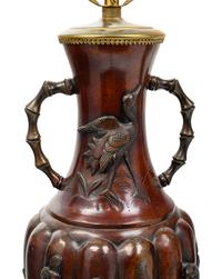 Five Japanese Mixed-Metal Vases