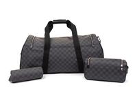 Louis Vuitton Néo Éole Damier Graphite Coated Canvas Rolling Bag with Travel Bag, 2017-2018
