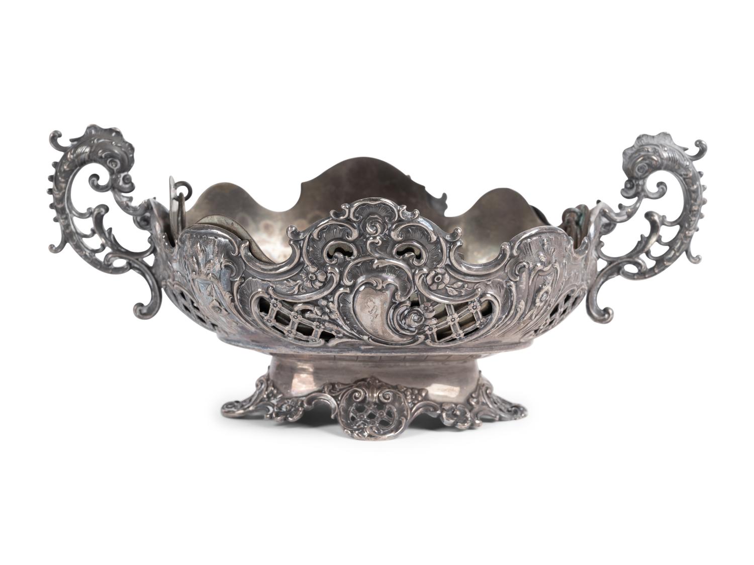 A Pair of German Silver Bowls