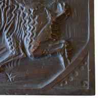A Copper Aries Zodiac Sign 13" W x .5" D x 13" H — Italy, Mid-20th Century