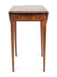 A George III Style Mahogany Small Pembroke Table — 20TH CENTURY