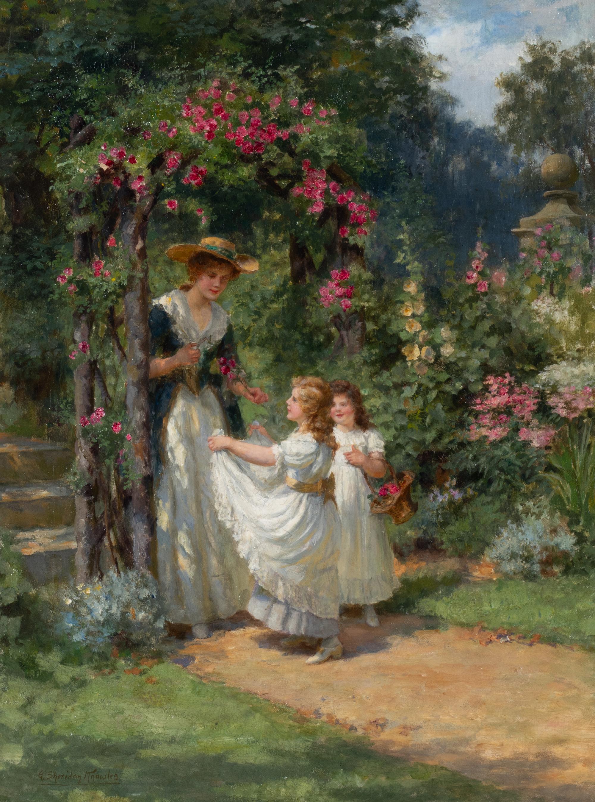 George Sheridan Knowles (British, 1863-1931) — Summer Blossoms
