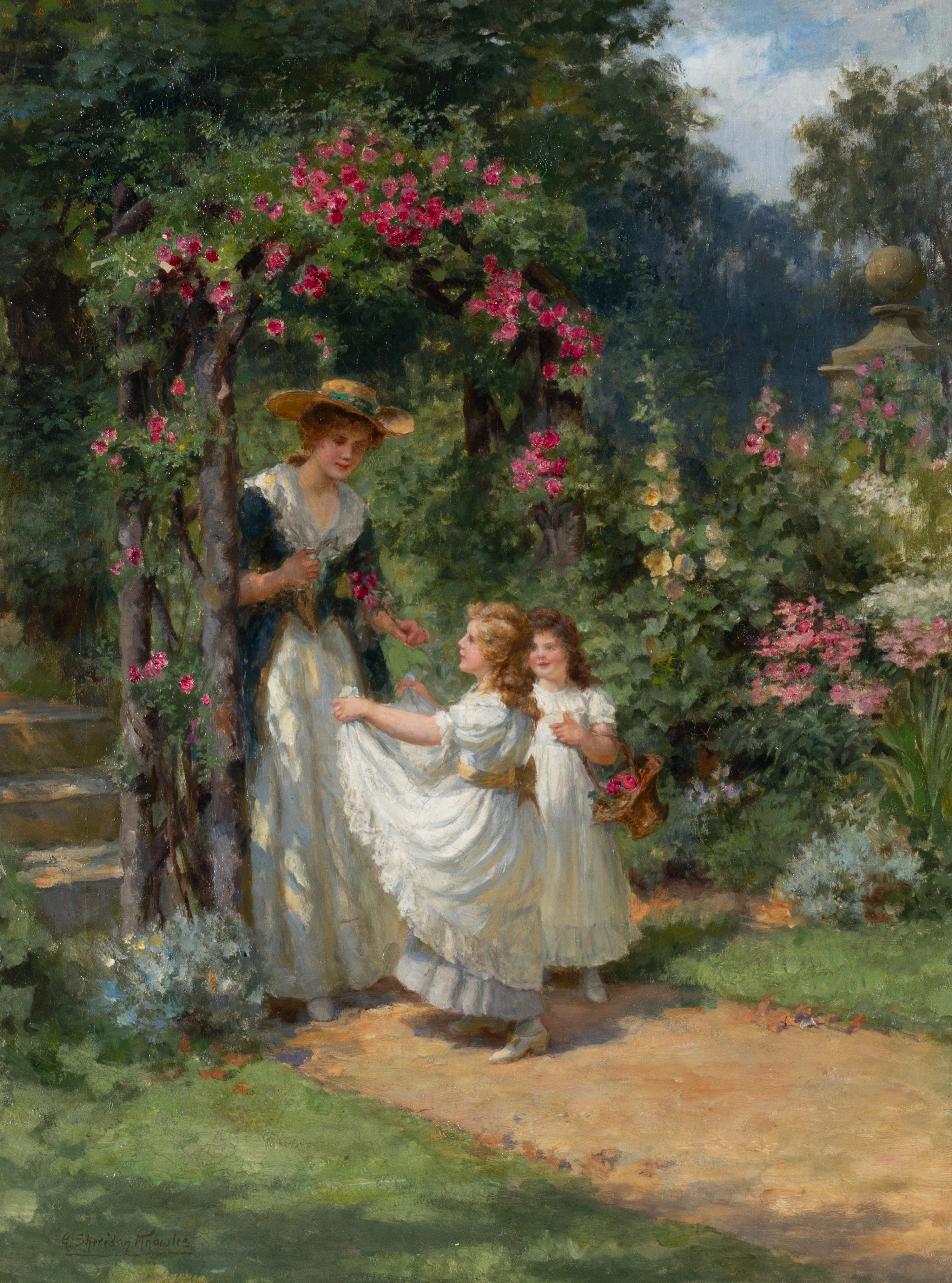 George Sheridan Knowles (British, 1863-1931) — Summer Blossoms
