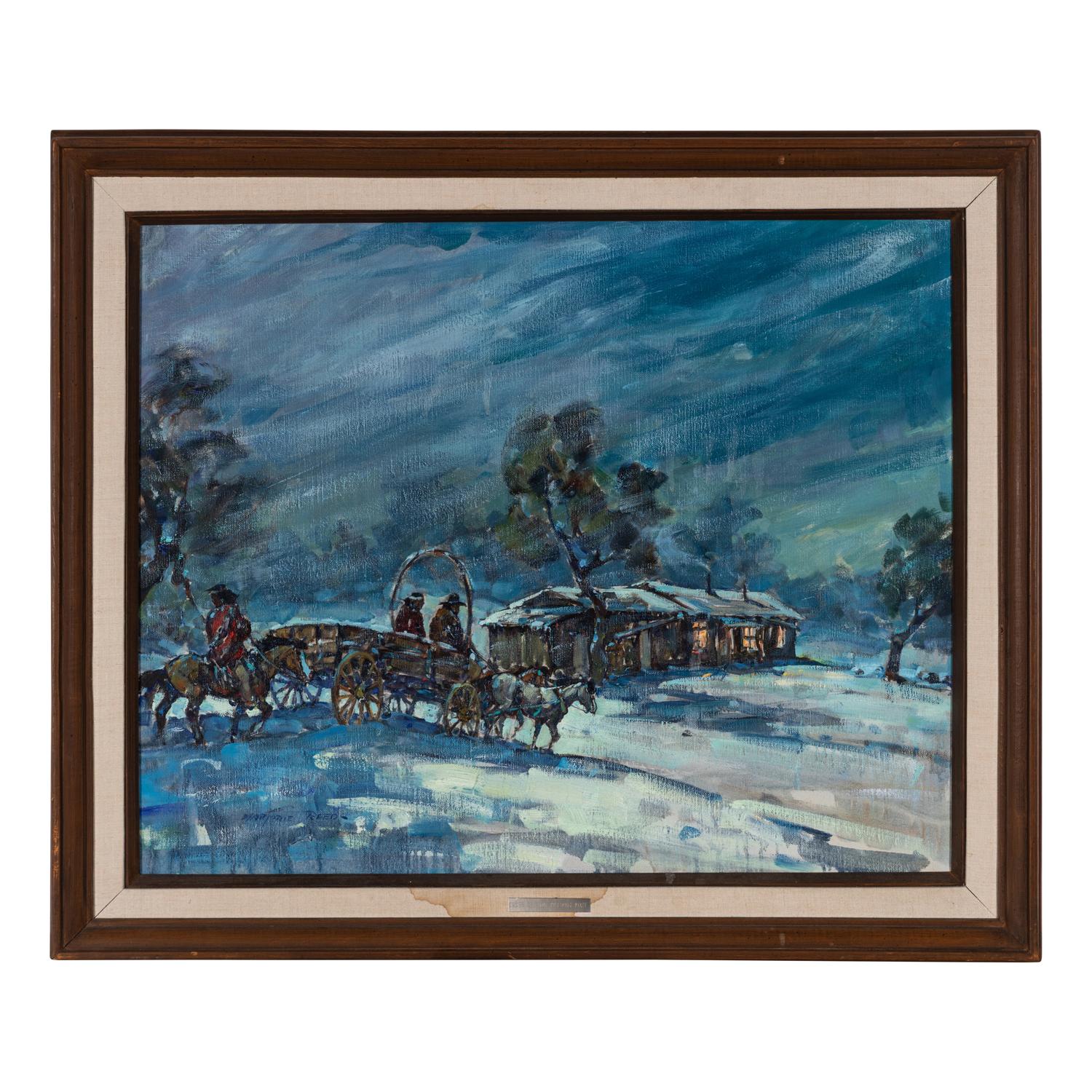 Marjorie Reed (American, 1915–1996) — The Night They Burned the Cross