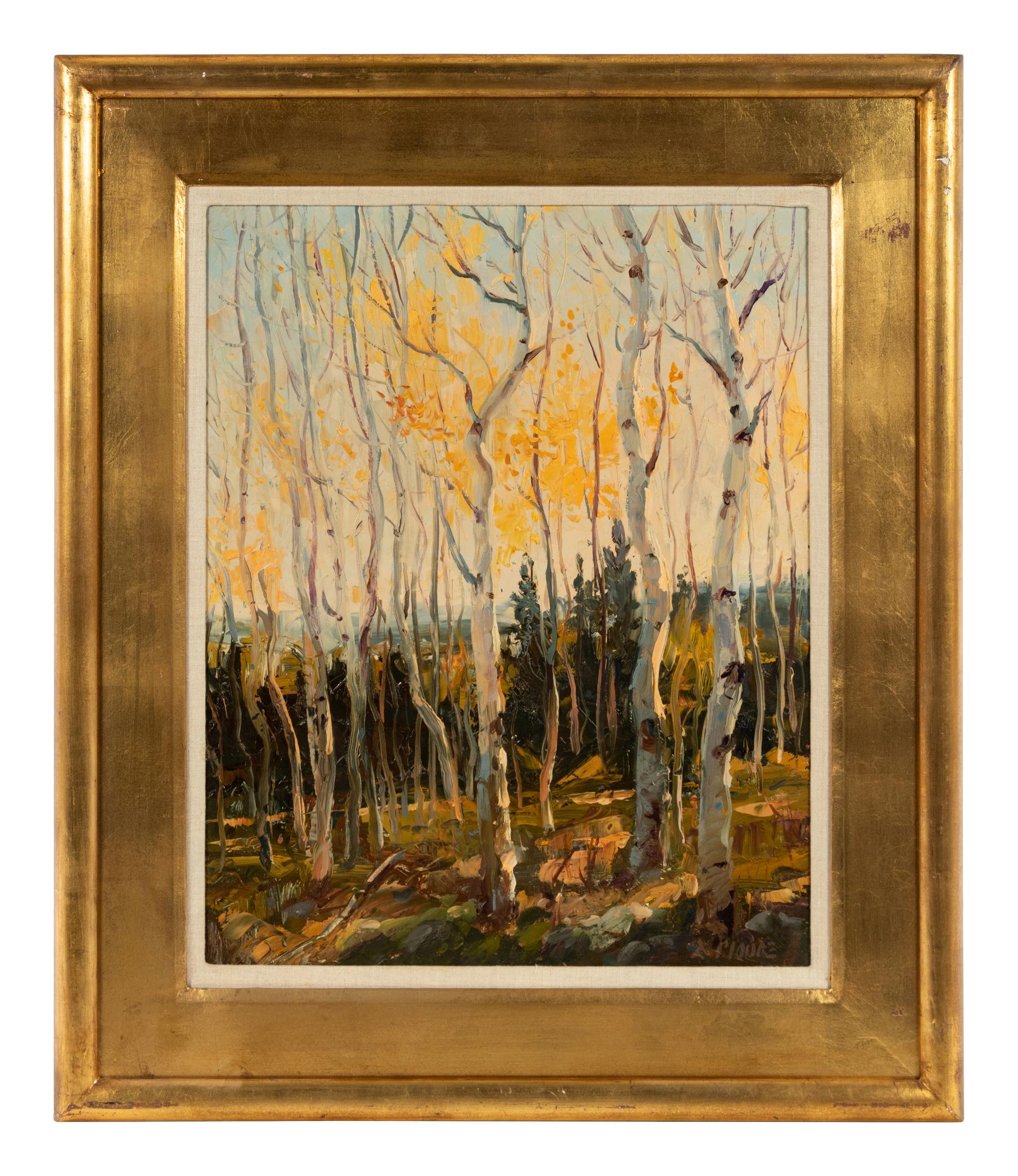 Late Fall Aspens