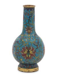 A Cloisonné Enamel Bottle Vase